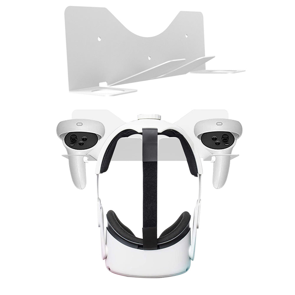 JYS JYS-OC001 Wall Mounted Hook Stand VR Headset Controller Holder Storage Rack for Oculus Quest 2/PS VR JYS JYS-OC001 Wall Mounted Hook Stand VR Headset Controller Holder Storage Rack for Oculus Quest 2/PS VR